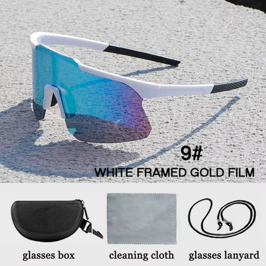 Sports Eyewear Cycling Glasses with Anti-Fog UV400 (C9)