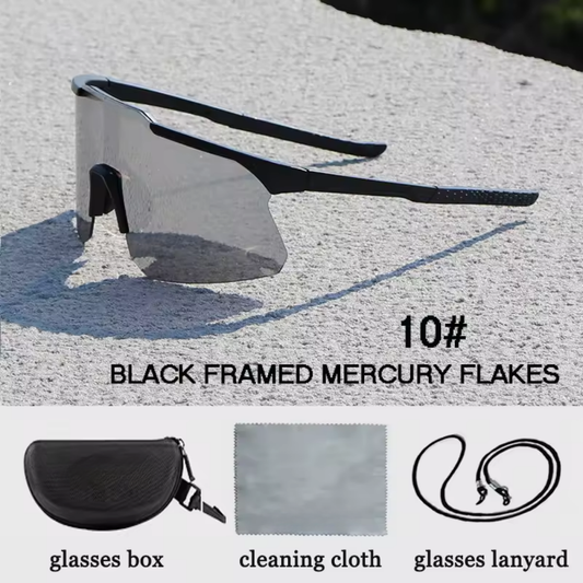 Sports Eyewear Cycling Glasses with Anti-Fog UV400 (C10)