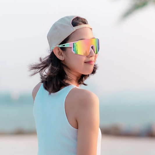 Outdoor Cycling Sunglasses with UV400 Lens (B-17)