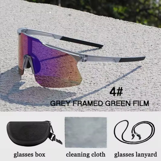 Sports Eyewear Cycling Glasses with Anti-Fog UV400 (C4)