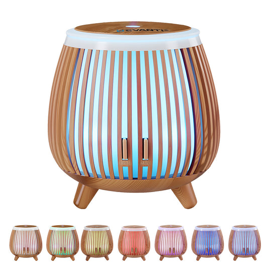 Ultrasonic Aroma Diffuser Aromatherapy 140ml LED Lights