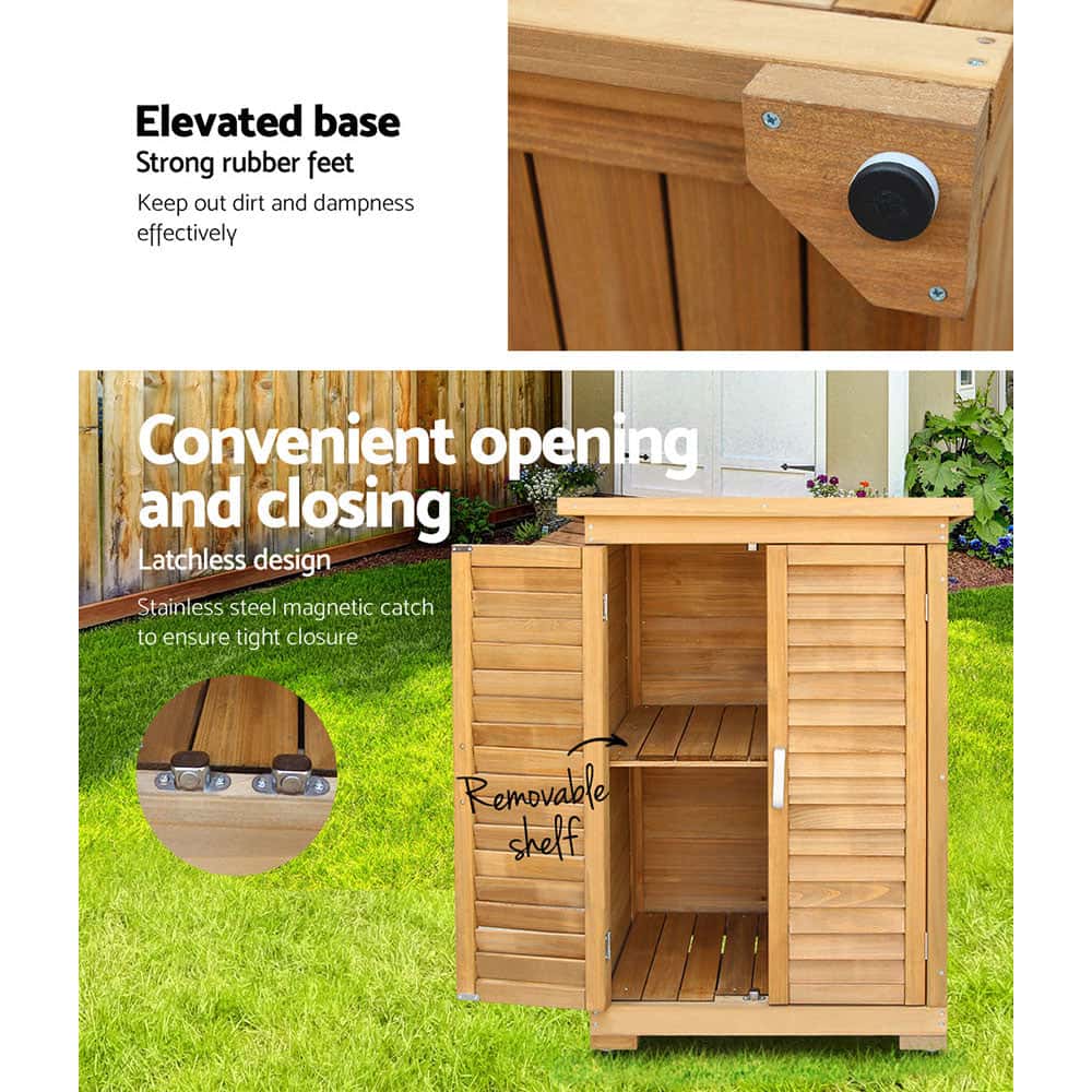 Best Portable Wooden Garden Storage Cabinet | Buy Online at Furniture Things Australia