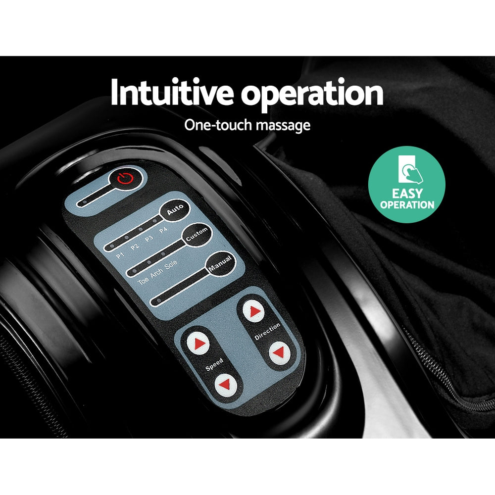 Foot Massager Shiatsu Massagers (Black)
