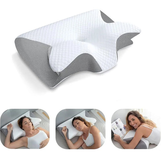 Cervical Pillow Memory Foam Ergonomic Contour Orthopedic