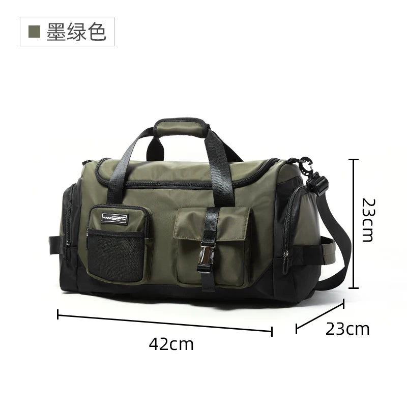 Travel Duffel Bag with Waterproof Wet Dry Separation