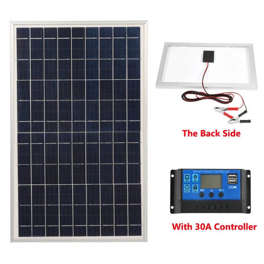 Solar Panel Kit Portable 300W 12V