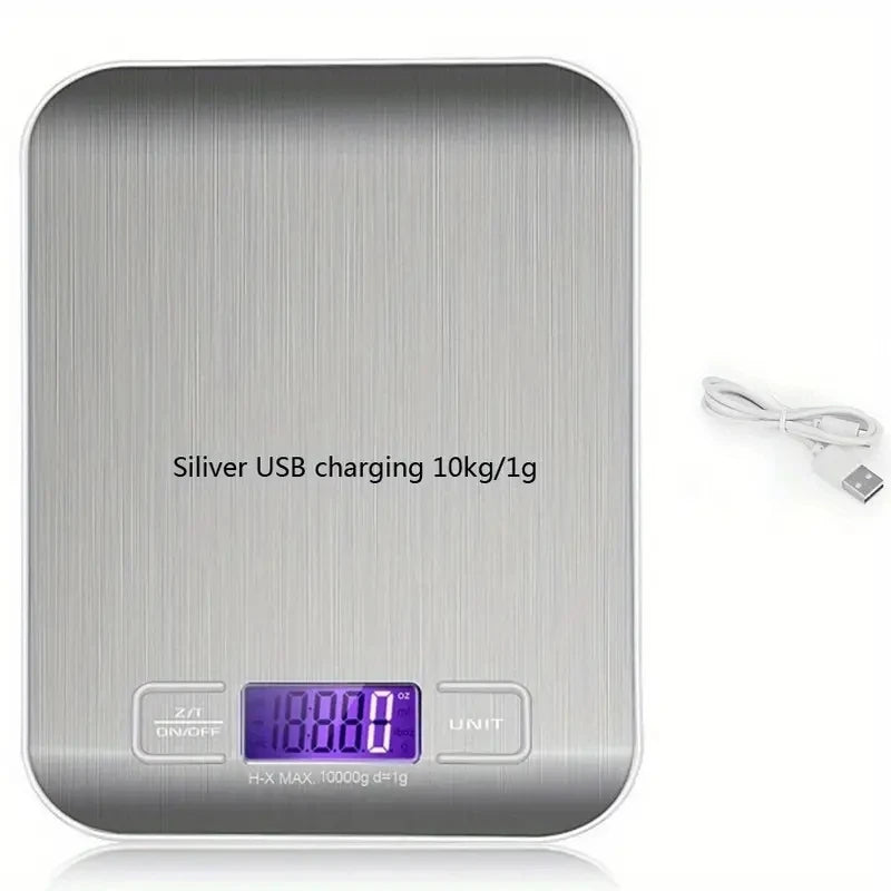 Kitchen Scale with Digital Portable USB Charging