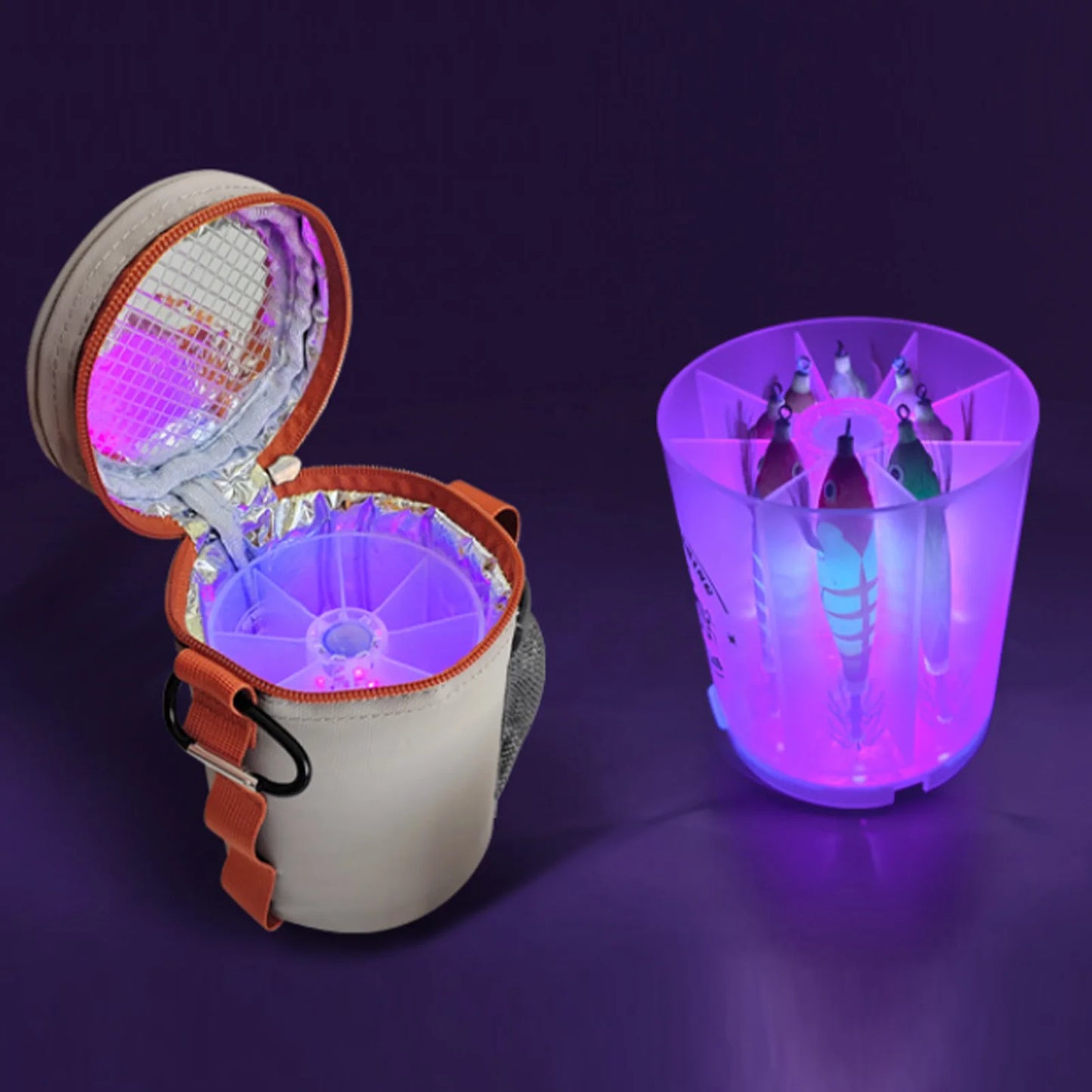 Fishing Bag with UV Glow Light