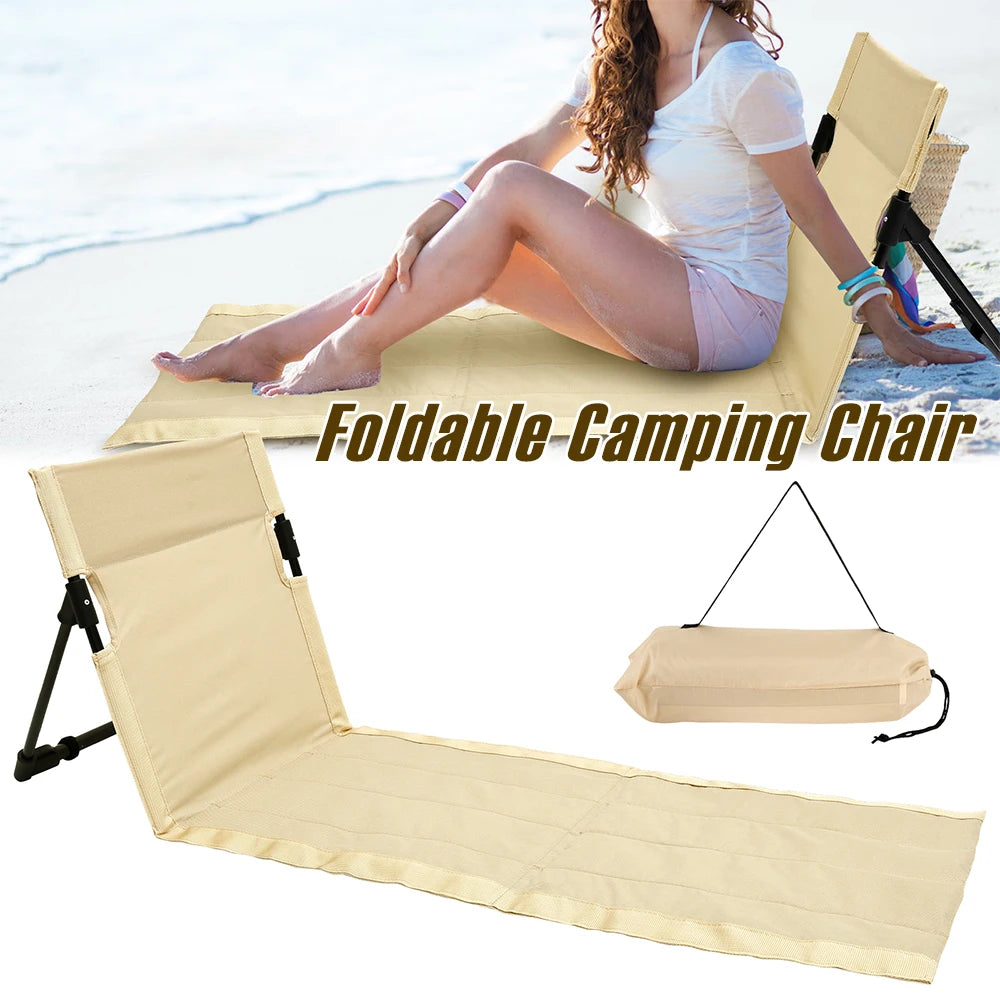 Beach Chair Foldable with Oxford Reclining