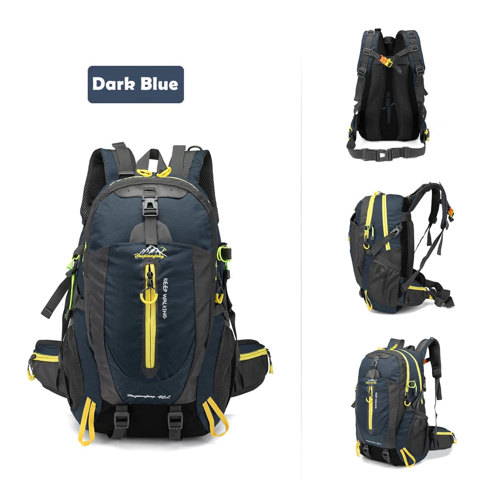 Travel Backpack with 40L Water Resistant Hiking