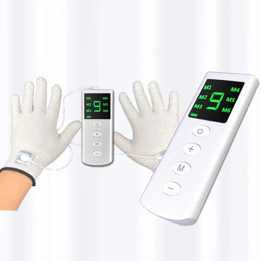 EMS Massage Gloves with Palm Muscle Stimulator