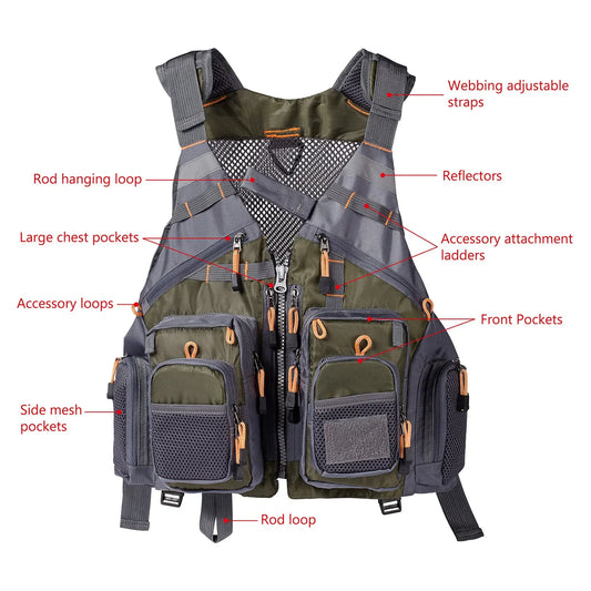 Adjustable Fishing Vest