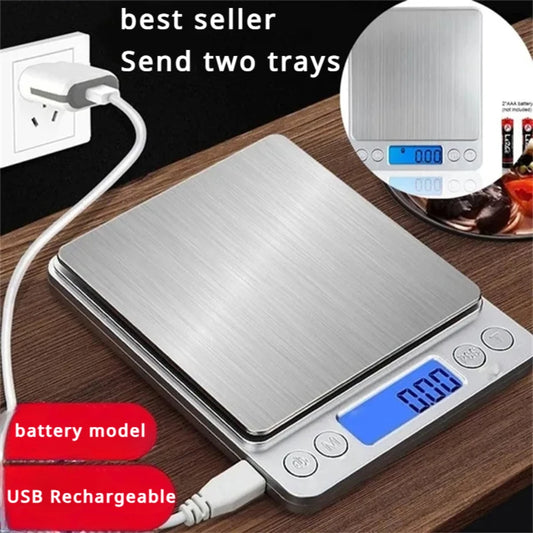 Digital Jewelry Scale with Precision USB Rechargeable