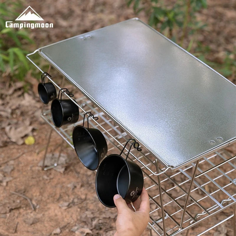 Camping Table Folding with Stainless IGT Board