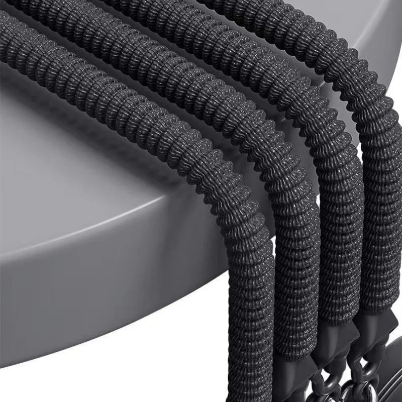 Multi-Functional Resistance Pedal Tension Rope (Purple)