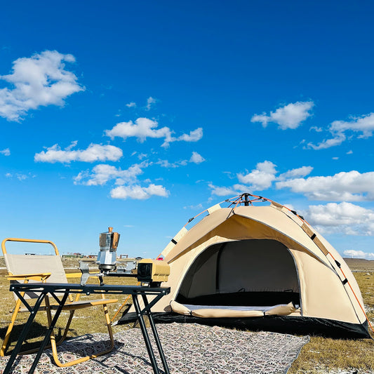 Tent Automatic Outdoor Quick-Opening 4-Person Waterproof Shelter