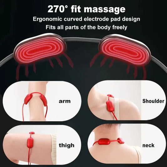 Neck Massager with Portable Intelligent Hanging Cervical Device