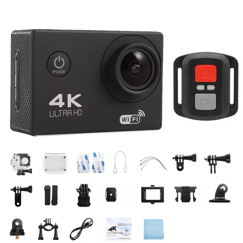 4K Ultra HD Action Camera Waterproof