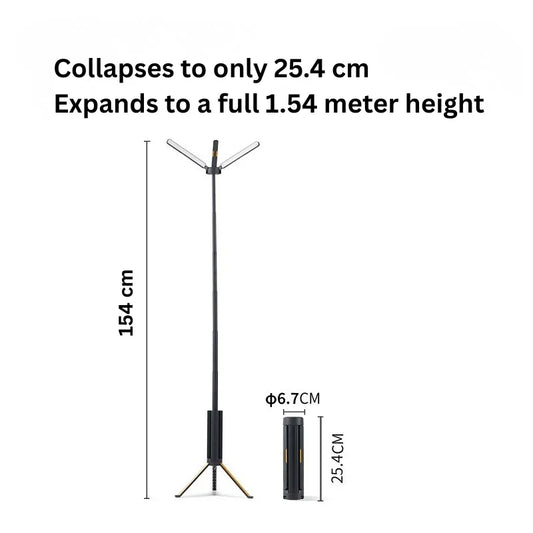 Telescopic Rechargeable Camping LED Light