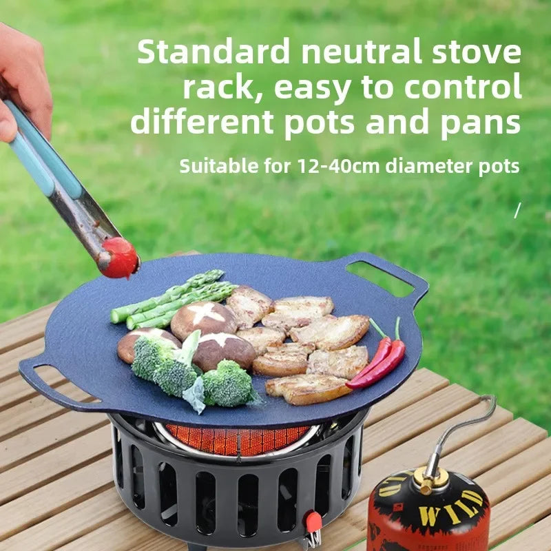 Camping Infrared Propane Gas Stove 7-Core 19800W