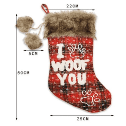 Best Christmas Fur Stockings Decoration | Buy Online at Furniture Things Australia