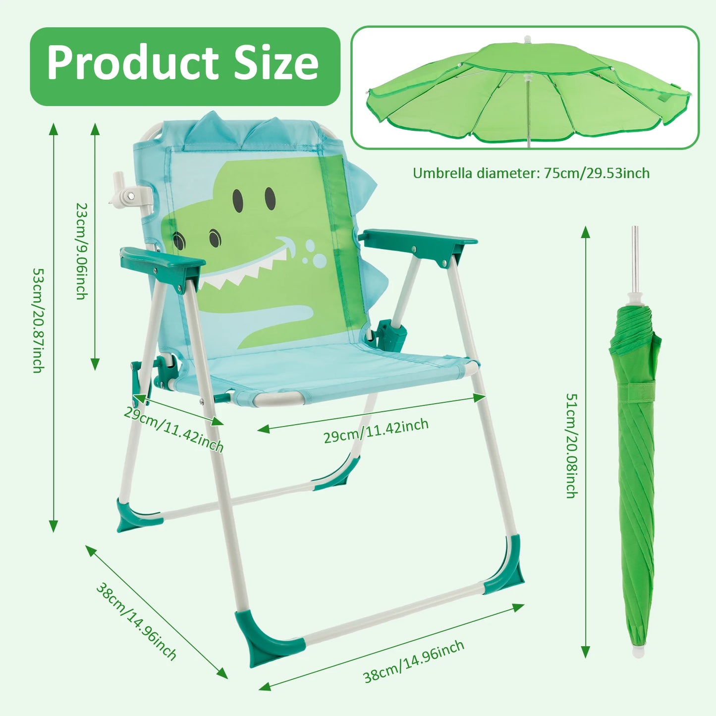 Kids Beach Lightweight Folding Chair