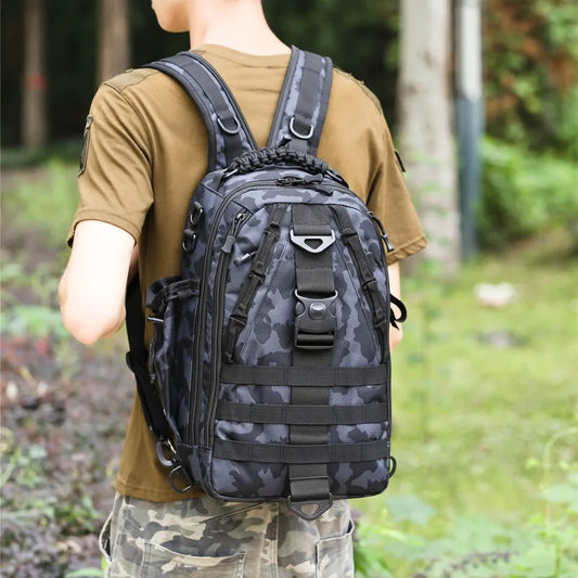 Fishing Tackle Bag with Waterproof Nylon
