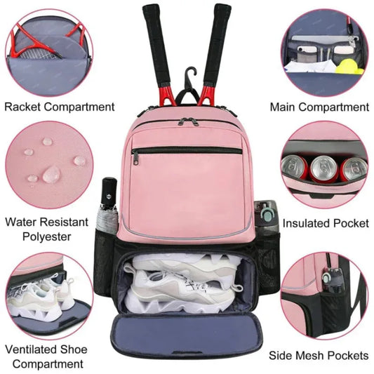 Multi Pocket Racket Bag