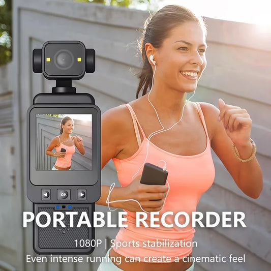 4K Handheld Pocket Camera Rotatable