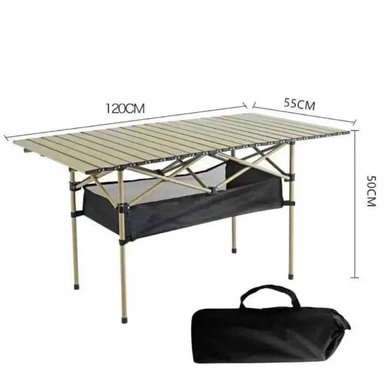 Camping Table Aluminum Folding Portable Outdoor Picnic Desk