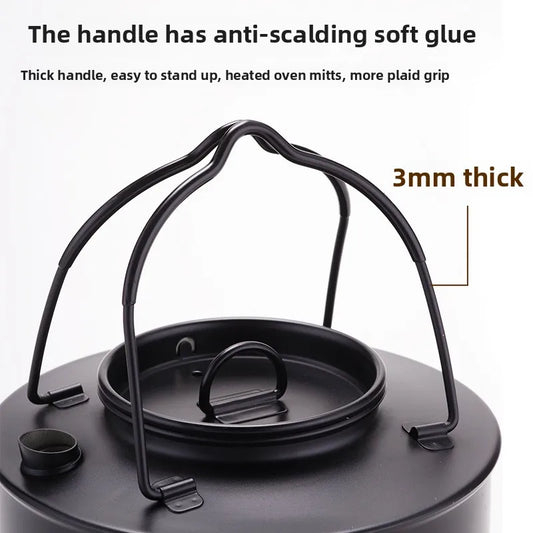 Camping Stainless Kettle 0.9L
