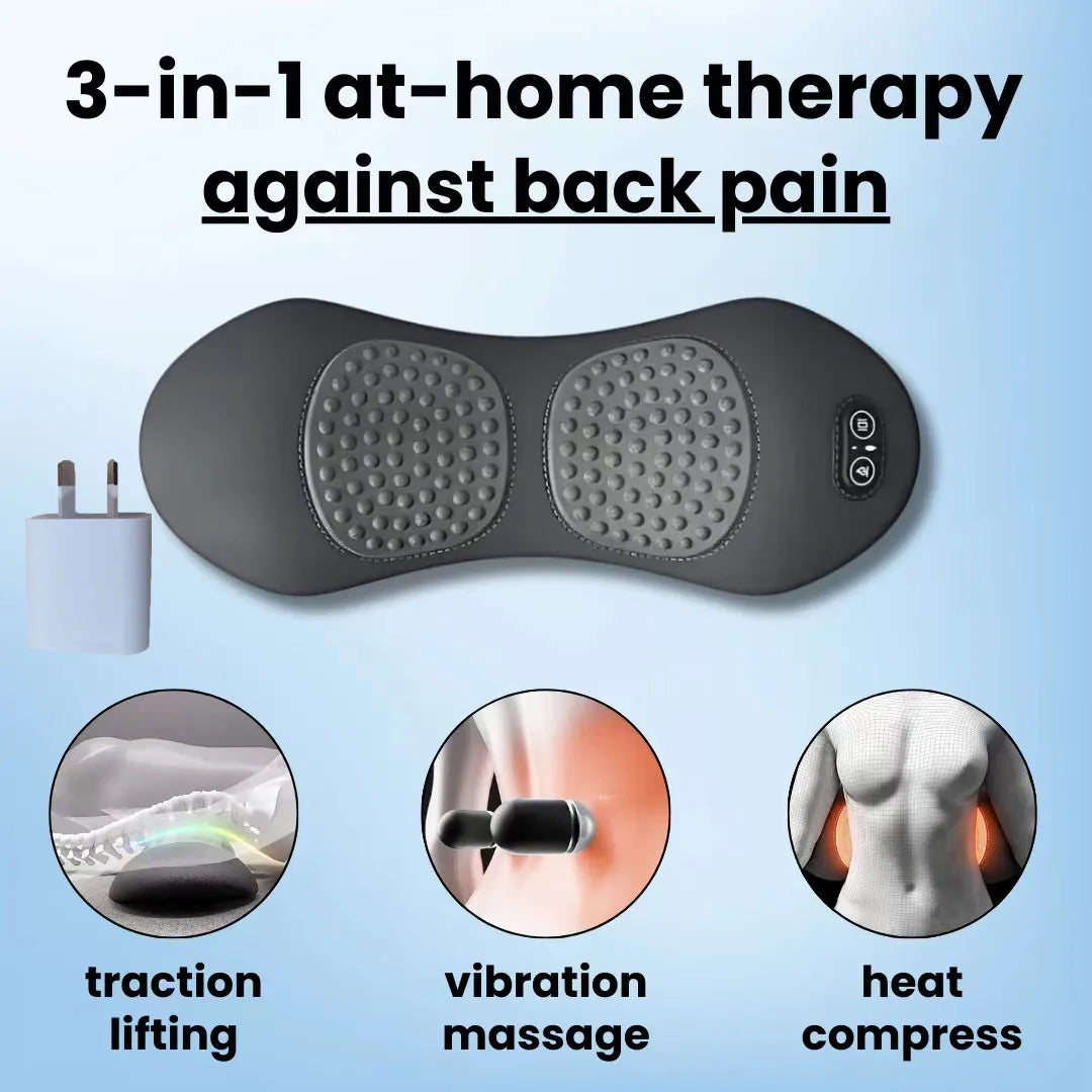 Back Massager with 3-in-1 Deep Tissue Sleeping Support