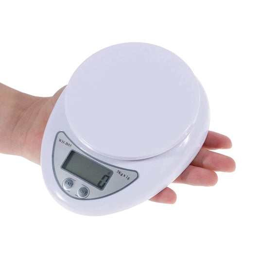 Digital Kitchen Scale with LED Portable Measuring Weight