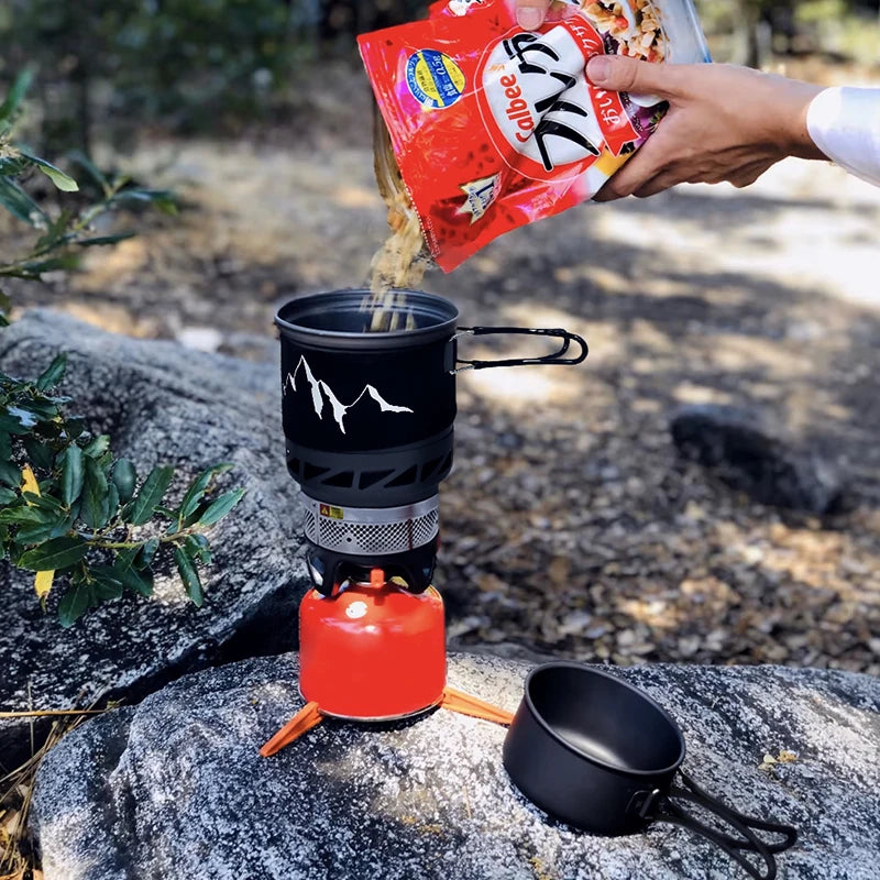 Camping Cooking Set Stove System