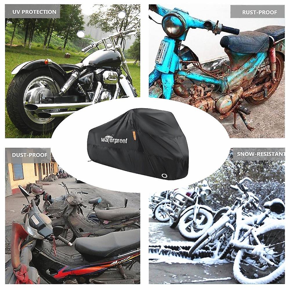 Bicycle Cover Outdoor Waterproof Bicycle Cover with Lock Hole