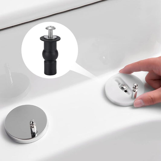 Toilet Seat Fixing Toilet Seat Hinge Toilet Seat Fixing Screws For General Toilet Seats 4 pcs Black