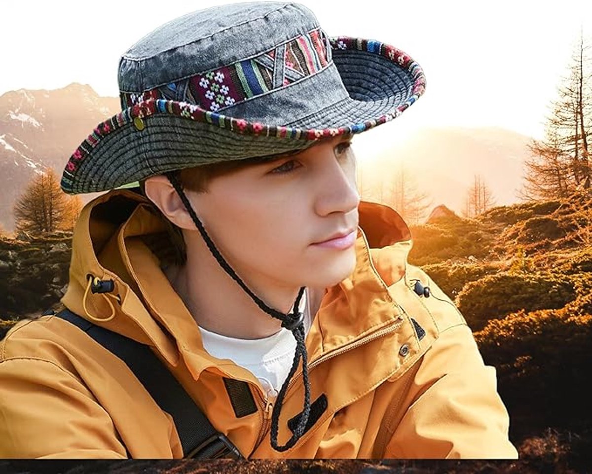 Sun hat with UV Protection and Foldable Cotton