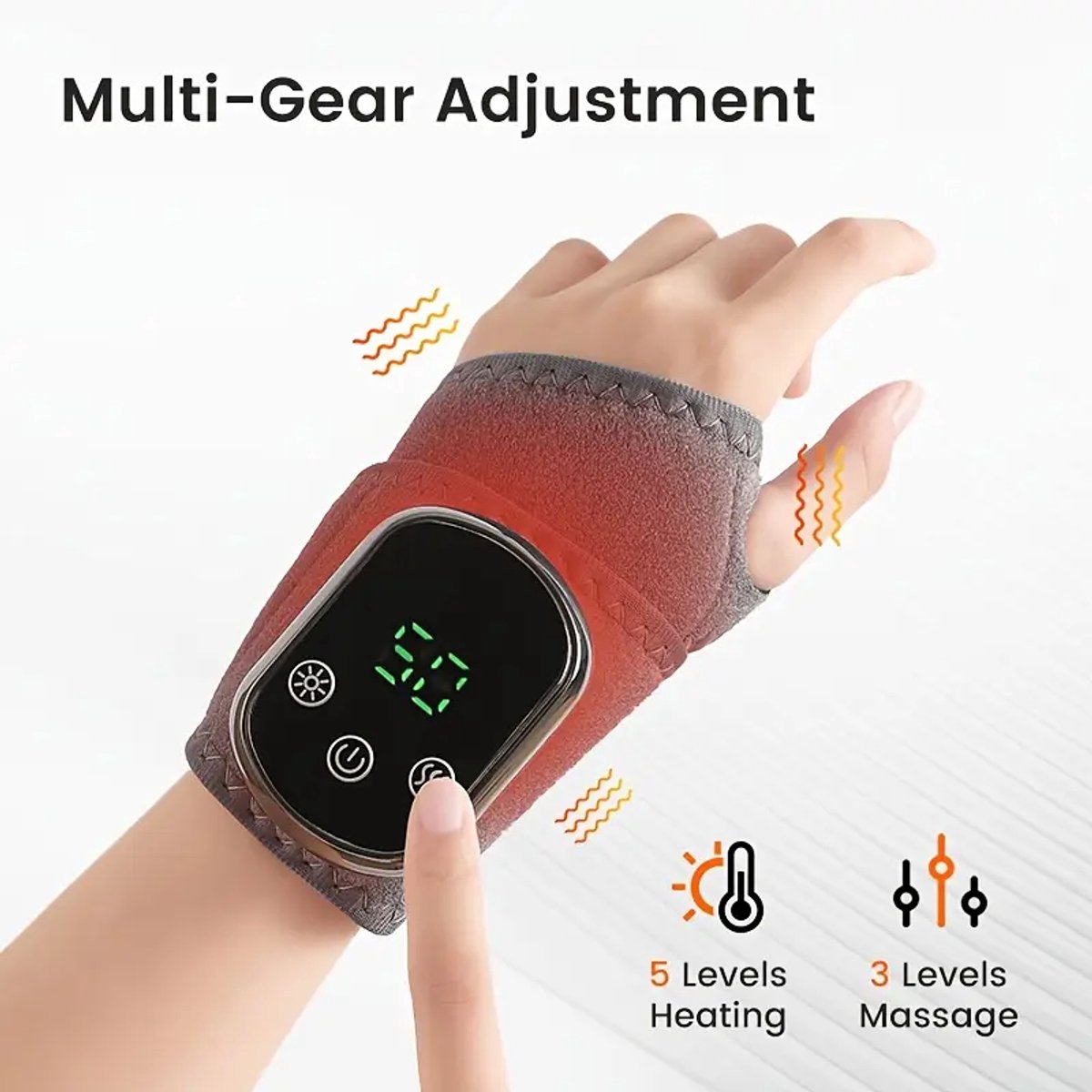 USB Rechargeable Hand Massager Device
