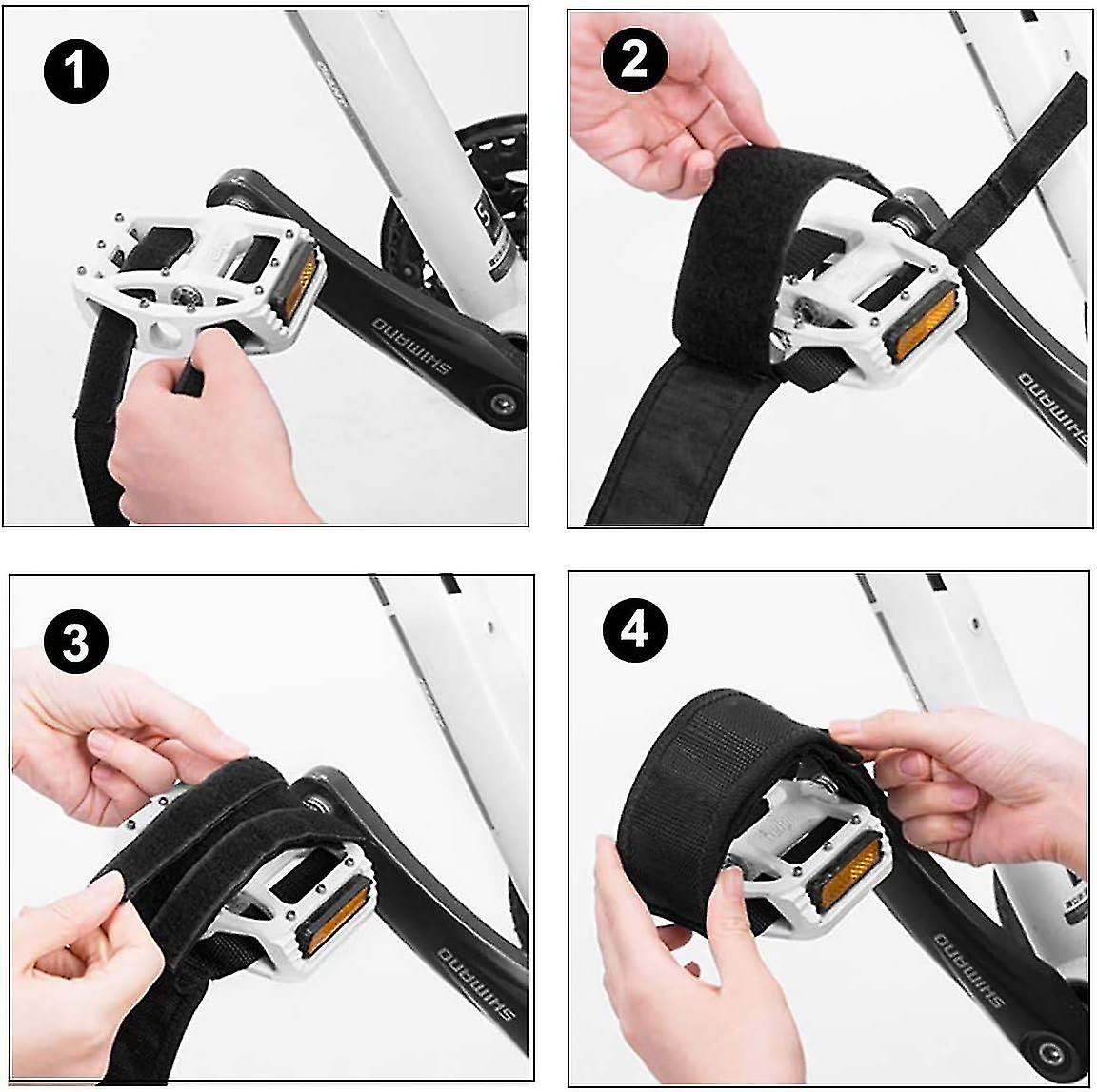 1 Pair Universal Bicycle Pedal Straps