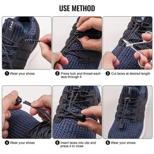Sneaker Laces 120CM suitable for Sneakers - (Blue)