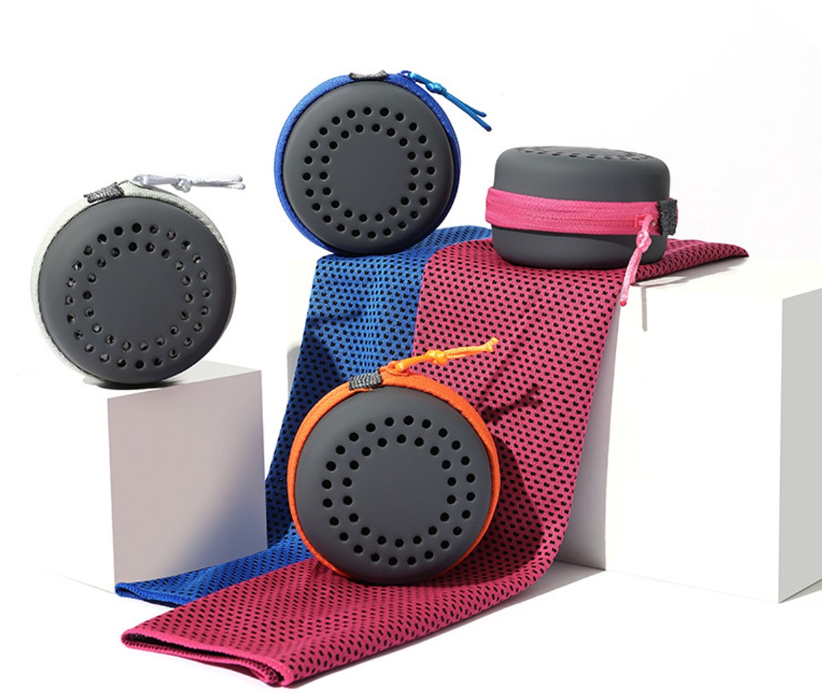 Cooling Towel for Summer & Sports - 30x80 cm (Adult Size) Purple