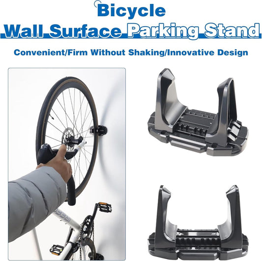 Bicycle Wall Mount - Up to 60 kg Load Capacity - For Tires 27-83 mm