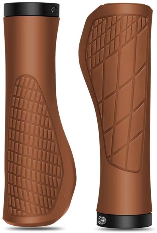 Bicycle grips Ergonomic bicycle grips | Brown Gripps