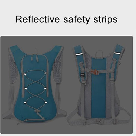 Backpack with 2L Water Bag - Running Vest - Purple