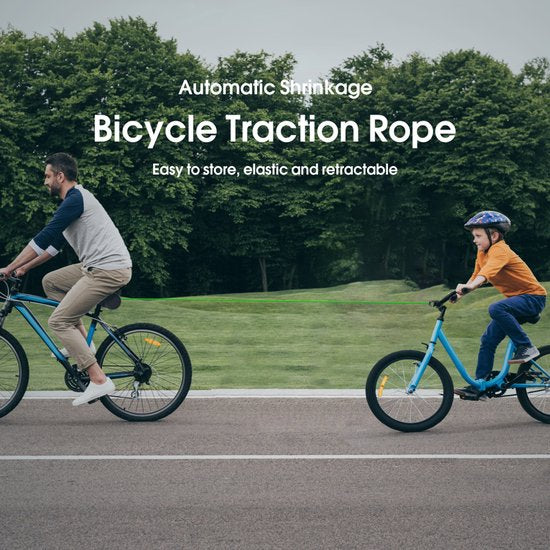 Bicycle Tow Rope - Bicycle Towing System Parent-Child Pull Rope Bicycle Accessory