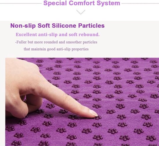 Quick-Drying Yoga Mat Fabric - Purple