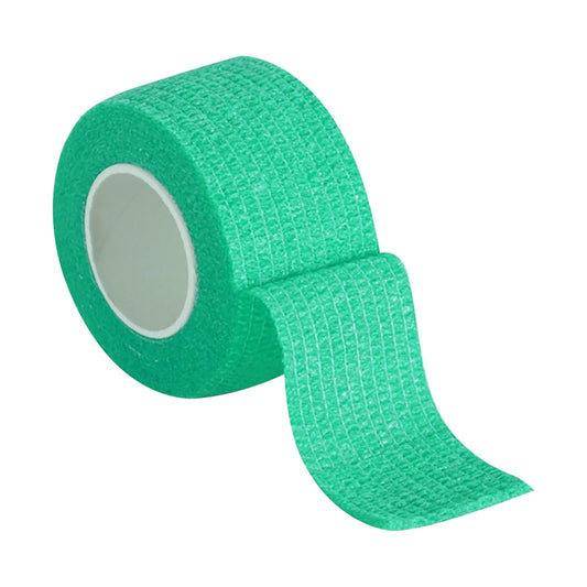 Tyidzon 3 Rolls Kinesiology Tape, 3 Colors 1 Inch x 14.8 Feet Athletic Tape, Elastic Muscle Tape, Sports Tape, Thumb, Finger, Wrist, Ankle, Knee Tape for Exercise and Daily Use Green