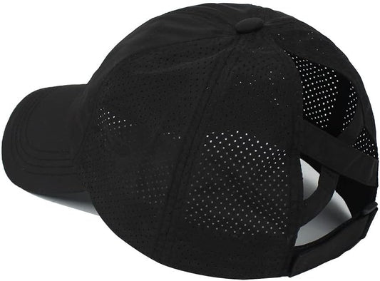 Quick Drying Ponytail Hat for Women