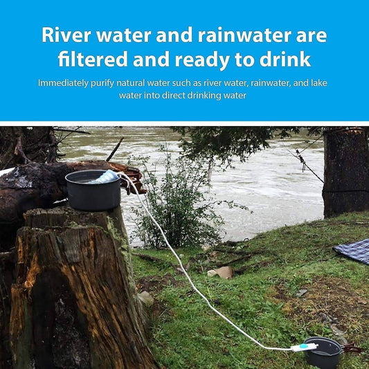 Lightweight Camping & Hiking Backpacking Water Purifier