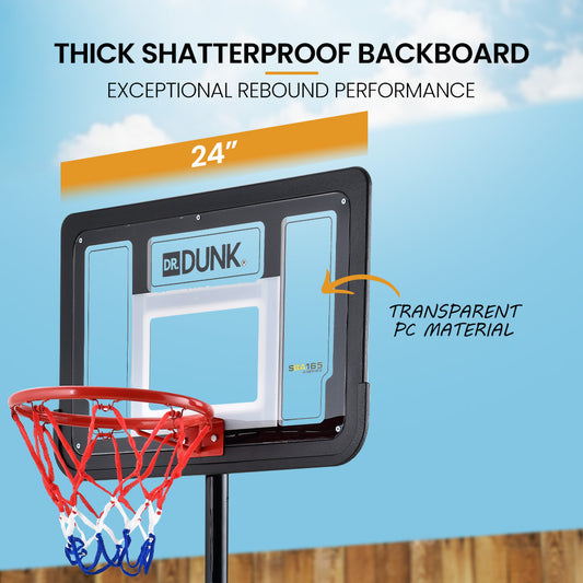 Portable Kids Basketball Hoop Stand System